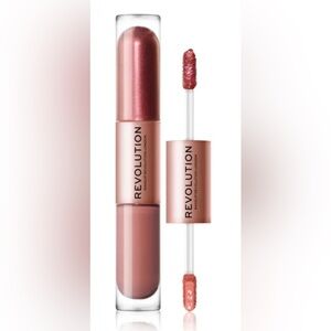 Revolution Dual Liquid Eyeshadow - Metallic Rose